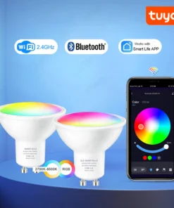 Tuya GU10 WiFi RGB 5W