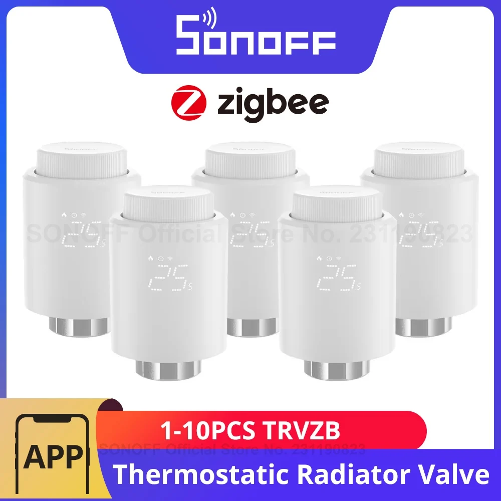 S56b5131aa88e4213a2346ce536a0a413r.webp SONOFF TRVZB Válvula Termostática Radiador