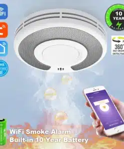 Tuya WiFi Sensor Humo 10Años