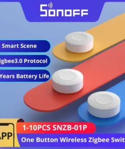 SONOFF SNZB01P Interruptor Zigbee Inteligente