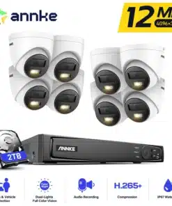 ANNKE C800 8Canal DobleLuz ANNKE-Kits