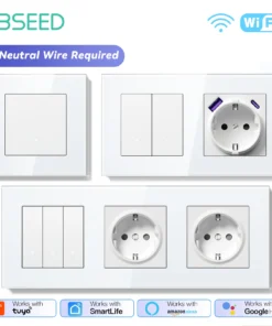 BSEED 3Gang Interruptor Táctil WiFi