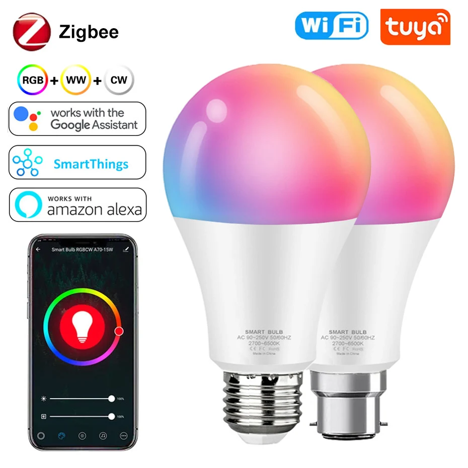 S0b7cbd27db1c487597bd1ad8fd2670d5P.webp Tuya Zigbee Bombilla RGBWW 15W