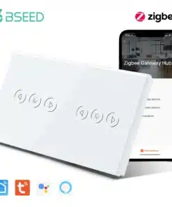 BSEED 3Gang Zigbee Atenuador Táctil