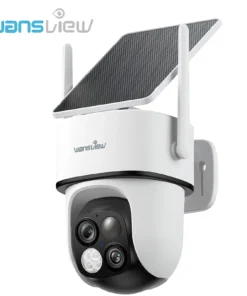 Wansview Cámara 3MP Solar PIR