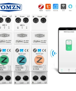 TOMZN 63A WiFi Medidor Energía