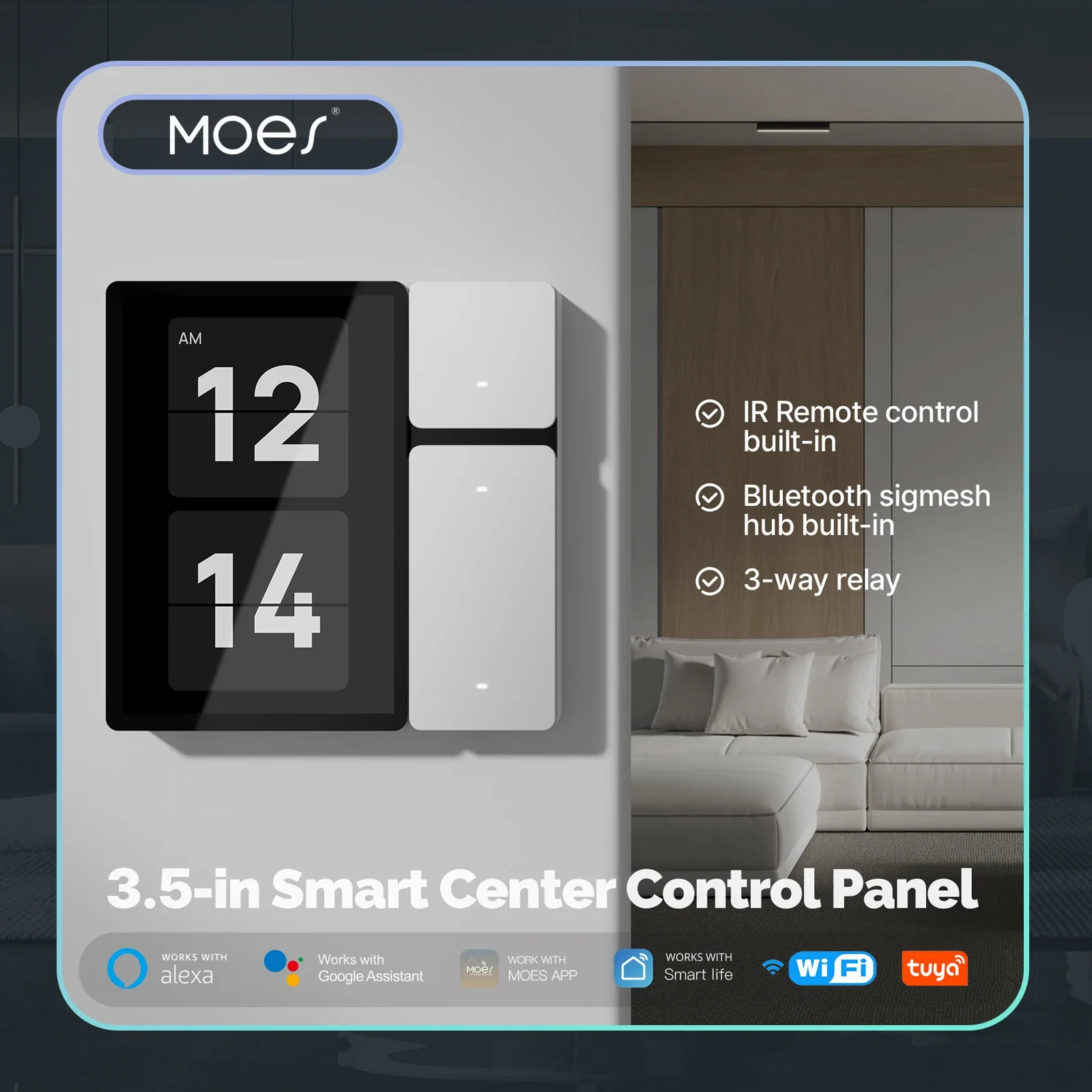 MOES Tuya WiFi 35 Control MOES Tuya WiFi 35 Control