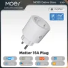MOES Matter Enchufe 16A Monitor