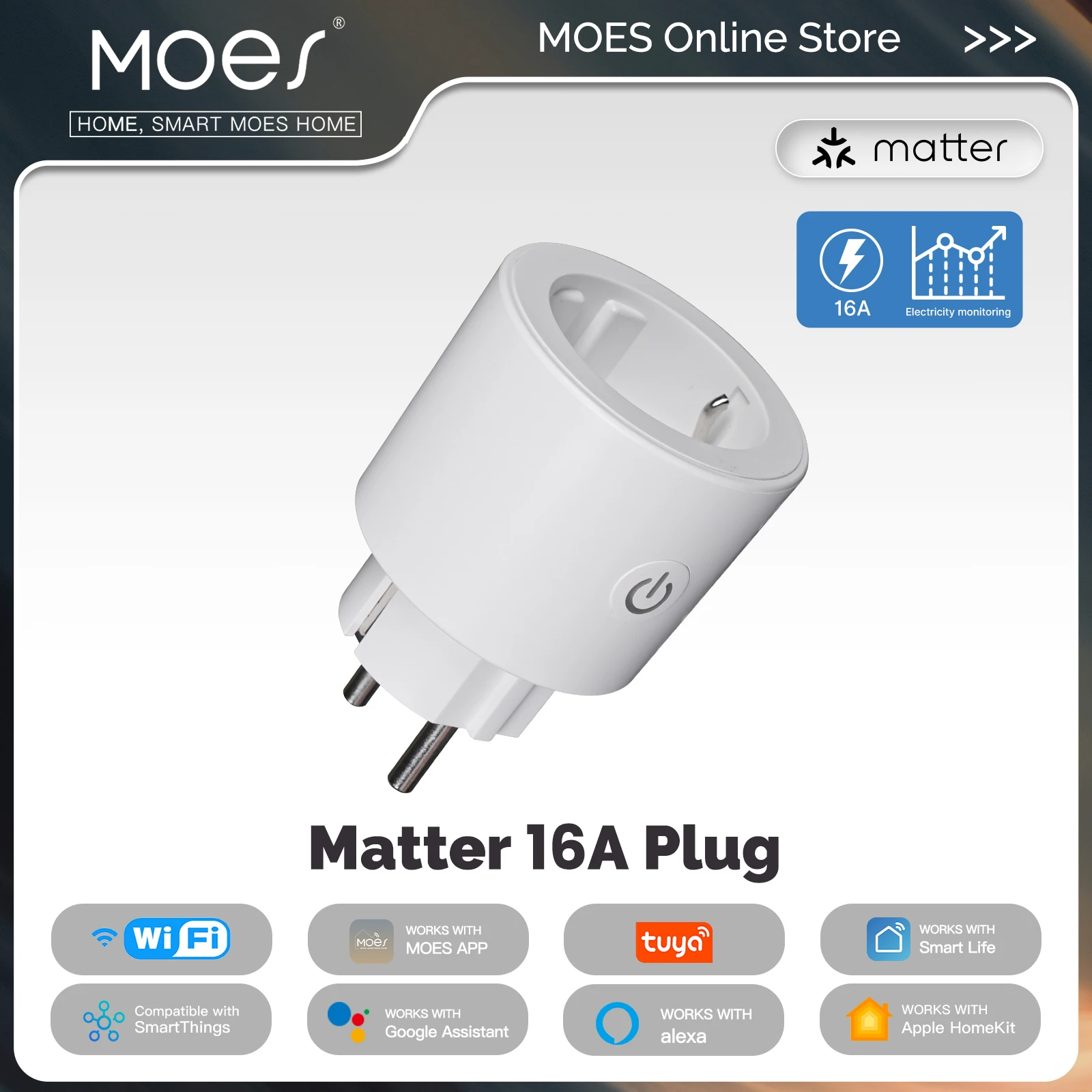 S63059bcf981b4a6d80dd005075ee6ae3c.webp MOES Matter Enchufe 16A Monitor
