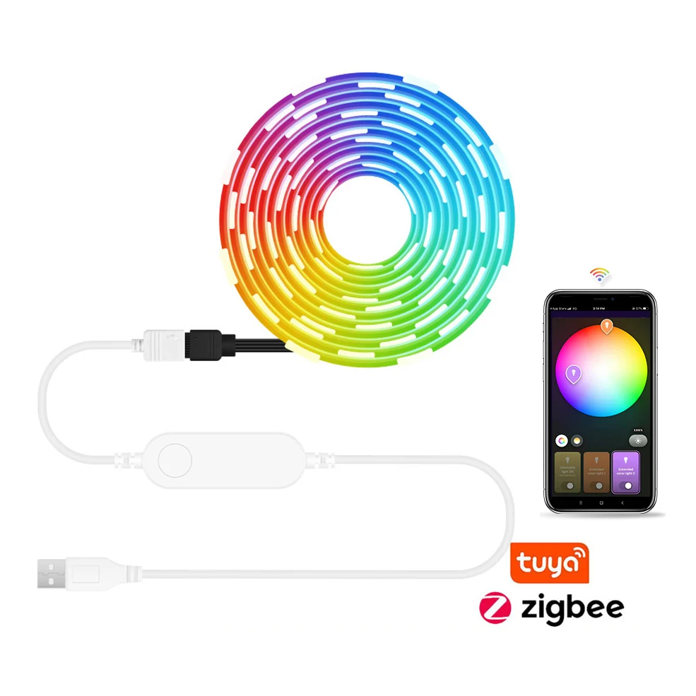 S8bd1aae49b9e4c6f89c8e8a2ca3d8e69Y.webp Tira LED Tuya Zigbee 30