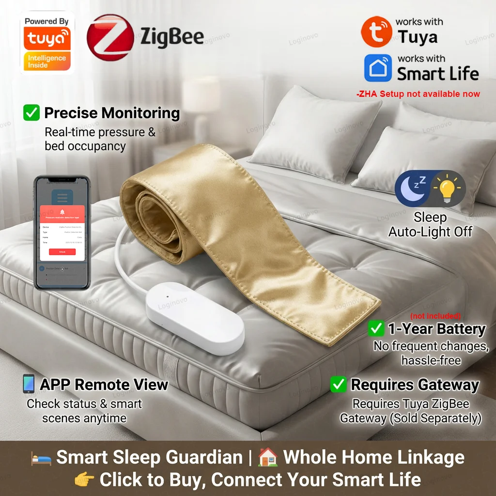 S8dc9145310154533b79bfb2654f0dac0r-1.webp Sensor Zigbee Tuya Presencia Cama