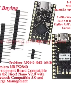 Promicro NRF52840 RP2040 Bluetooth 50