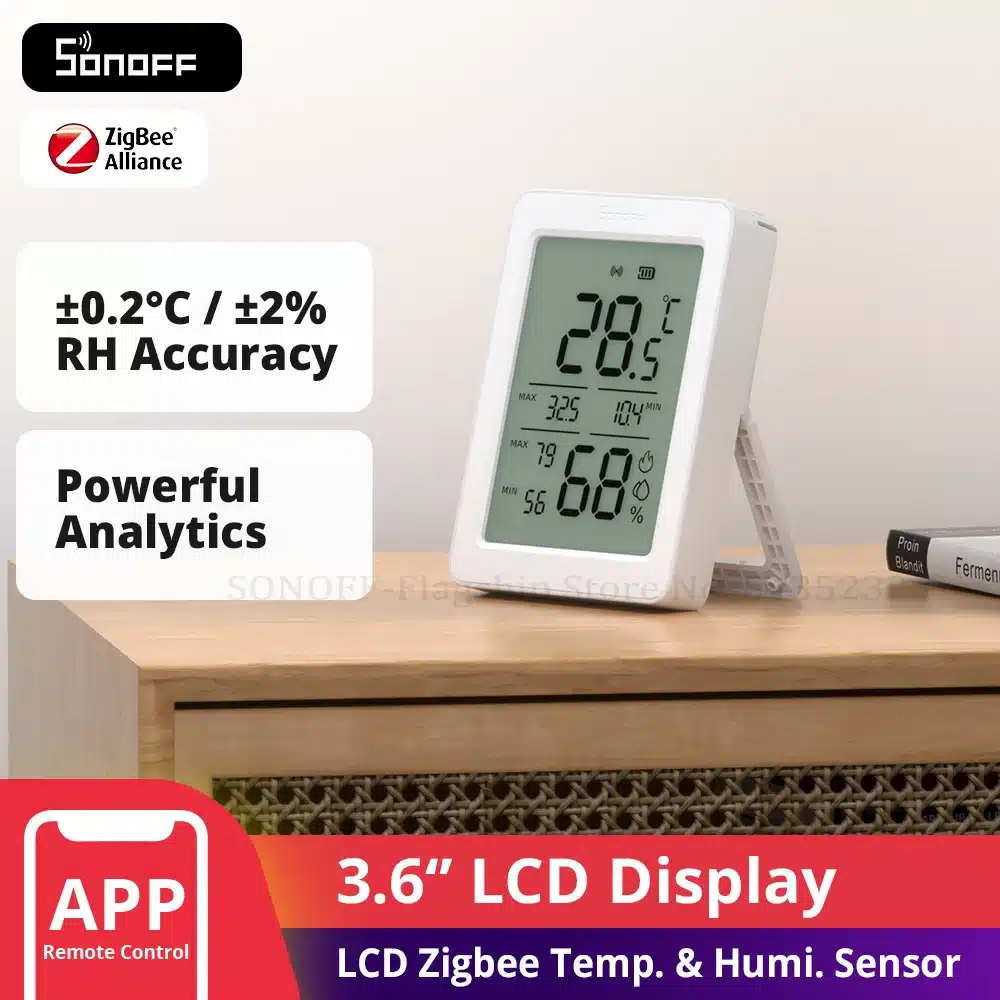 SONOFF SNZB02DR2 AirGuard TH LCD SONOFF SNZB02DR2 AirGuard TH LCD