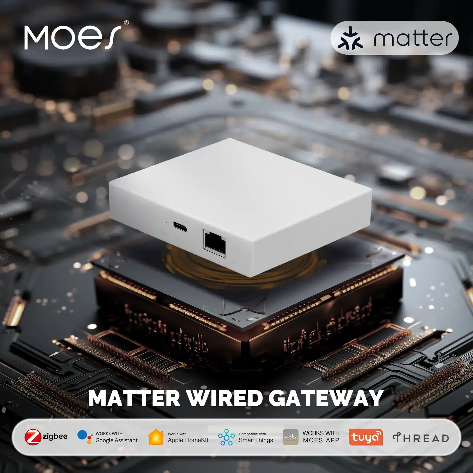 Sfd7d288b31aa49d2a3f0beff8cdedbf6Y.webp MOES Gateway Zigbee Matter Thread