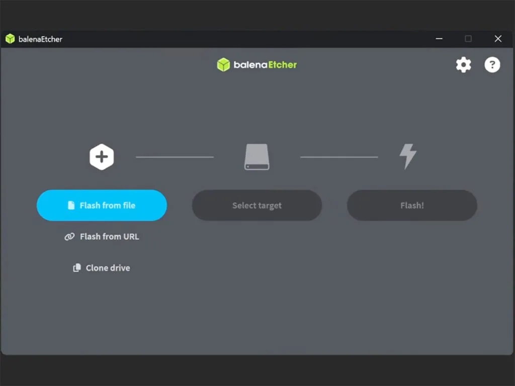 Guía Proxmox 9 Home Assistant 2 Instalando Proxmox: Grabando unidad USB desde Archivo con Balena Etcher