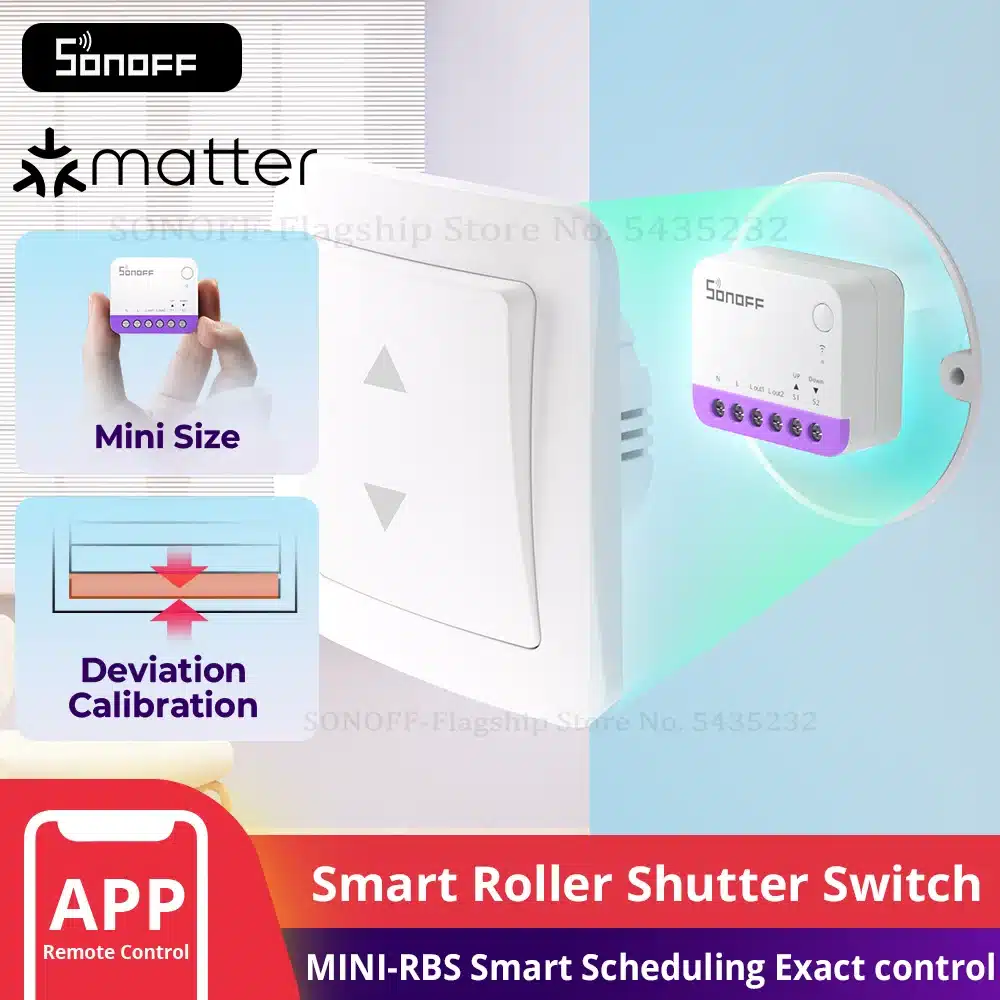 Sonoff MINIRBS Pack x4 Matter Sonoff MINIRBS Pack x4 Matter