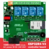 ESP32 Placa Controladora 4 Relés ESP32 Placa Controladora 4 Relés