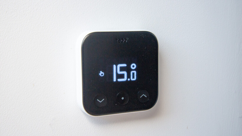 Tado X: Ambient Review 23 Sensor de temperatura inalámbrico Tado X en modo manual