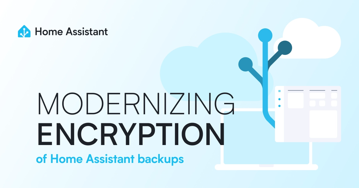 Modernizando el cifrado de las copias de seguridad de Home Assistant