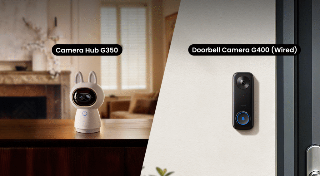 Aqara Camera Hub G350 y Doorbell G400 Aqara Camera Hub G350 y Doorbell G400