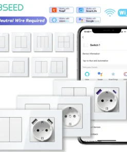 BSEED Switches Wifi 123 Gang