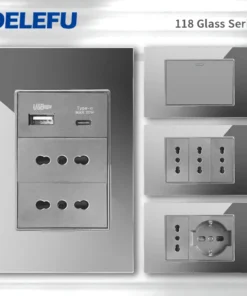 DELEFU Tube Smart Schuko Pack