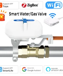 Válvula inteligente Zigbee Tuya