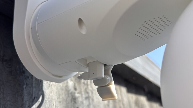 Reseña Kit TP-Link Tapo C660 9 Conexión USB-C para el panel solar en el Tapo C660