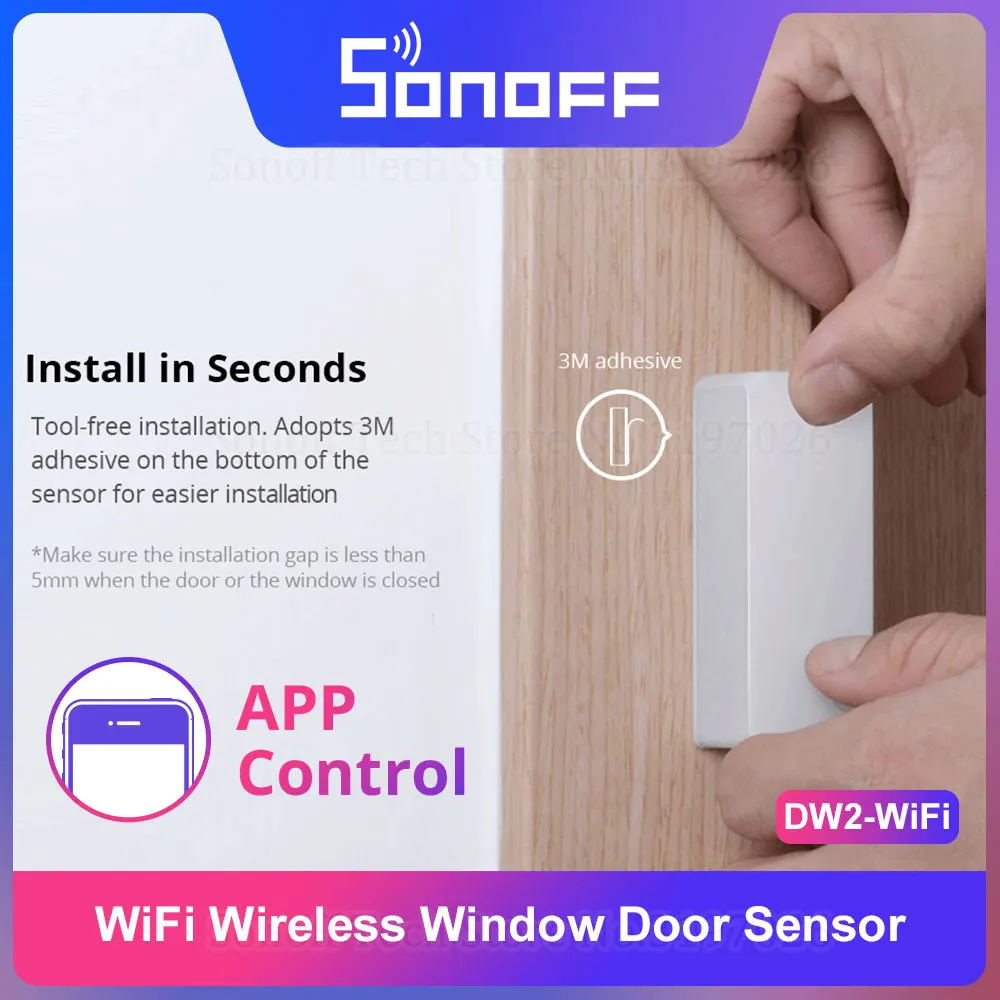 H8e84ba567e364884a90a5c4b300a6e84K.webp Sonoff DW2WiFi Sensor de seguridad