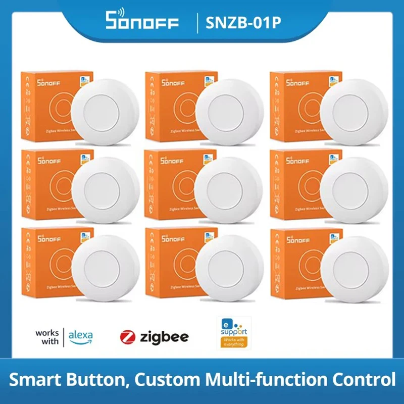 SONOFF SNZB01P Interruptor Inalámbrico SONOFF SNZB01P Interruptor Inalámbrico