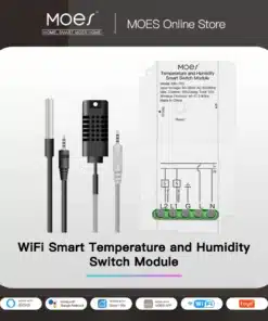 MOES Interruptor Inteligente WiFi Dual