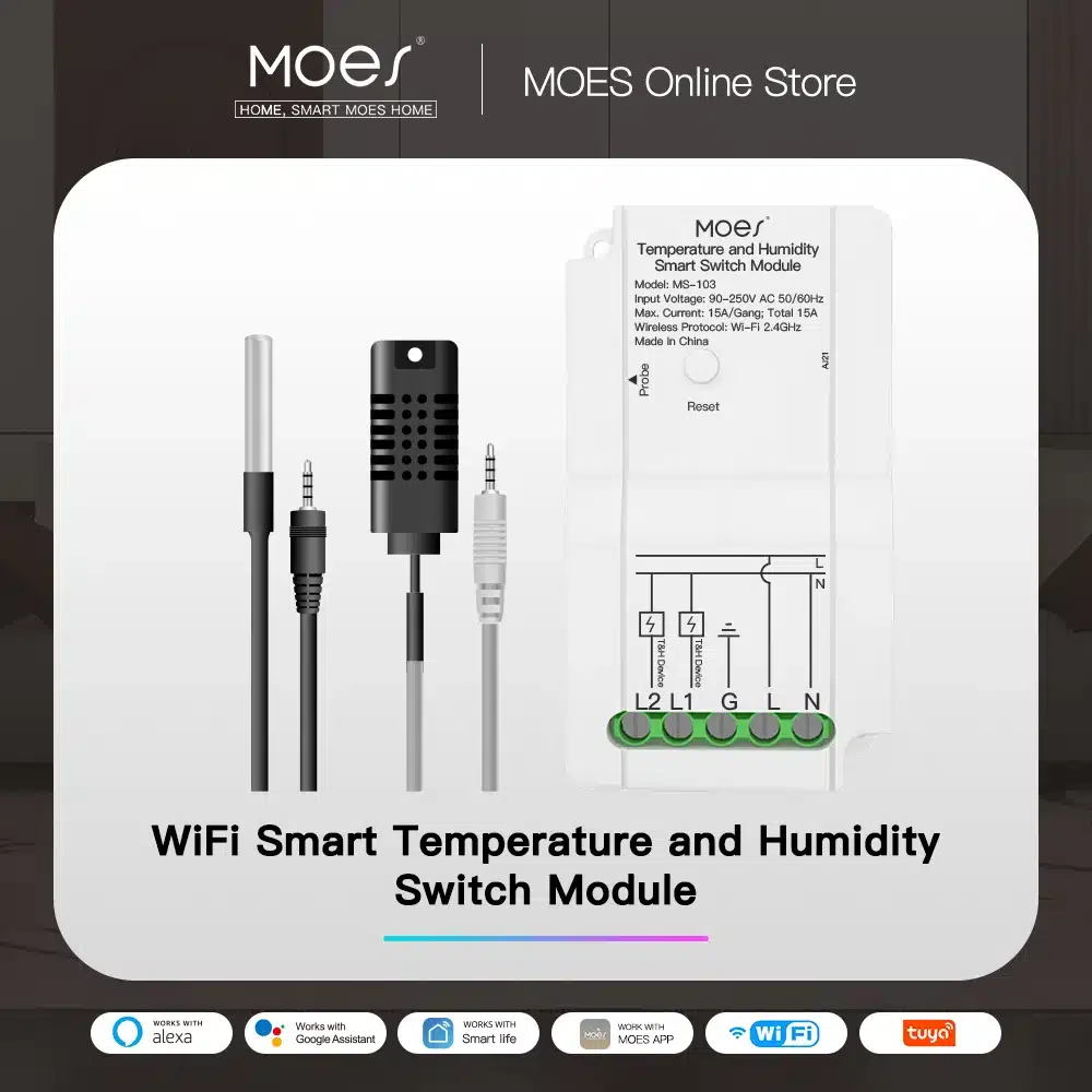 S0757976c0f094b07a97cc365758a85c8B.webp MOES Interruptor Inteligente WiFi Dual