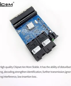 Interruptor Fibra Gigabit 2 Unidades