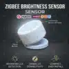 Sensor de Luminancia Zigbee Tuya Sensor de Luminancia Zigbee Tuya