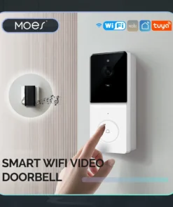 MOES Cámara Seguridad WiFi 4MP