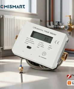 Medidor Calor Ultrasónico Tuya Zigbee