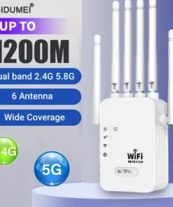 Repetidor WiFi 1200Mbps 24G 5G