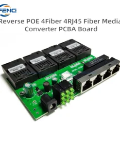 Conmutador Fibra Ethernet POE 4F2E