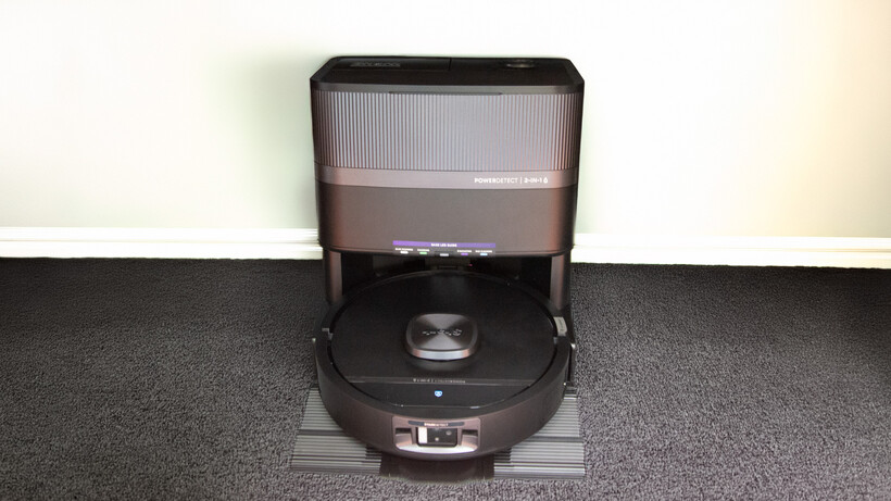 Revisión Shark PowerDetect UV Reveal RV3000XEUK 9 Base de acoplamiento del Shark PowerDetect UV Reveal RV3000XEUK