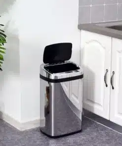 HOMCOM Cubo Basura 30L Automático