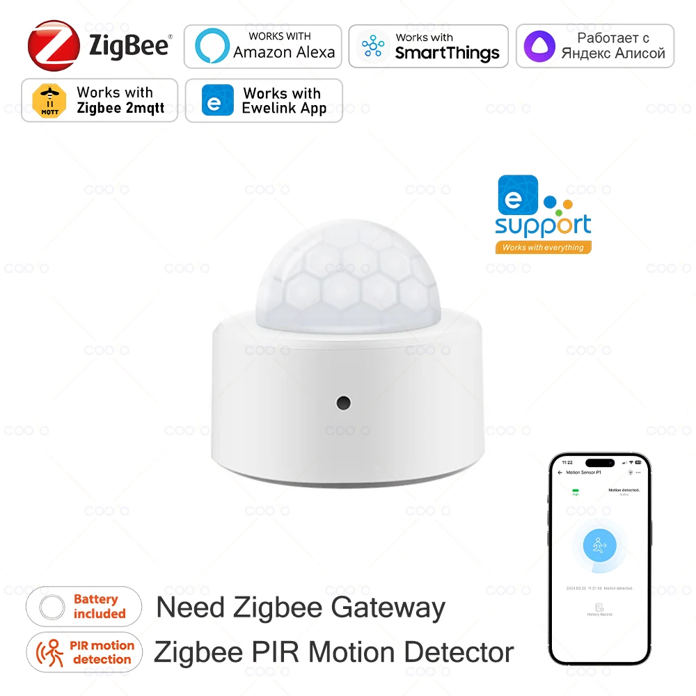 S0b7911d8ee034267b503022118ad16f12.webp Zigbee Sensor de Movimiento PIR
