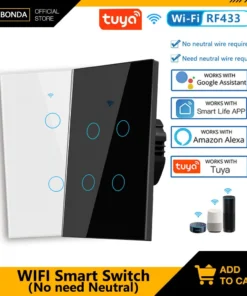 Interruptor Inteligente WiFi Tuya