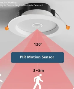 Luz LED con Sensor PIR