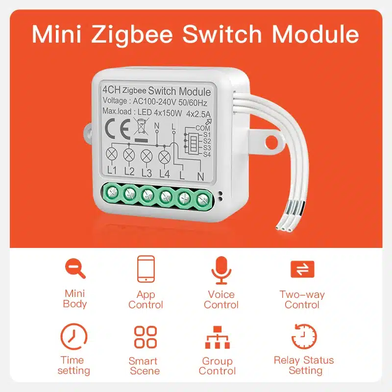 Bseed Echo Interruptor Inteligente Zigbee Bseed Echo Interruptor Inteligente Zigbee