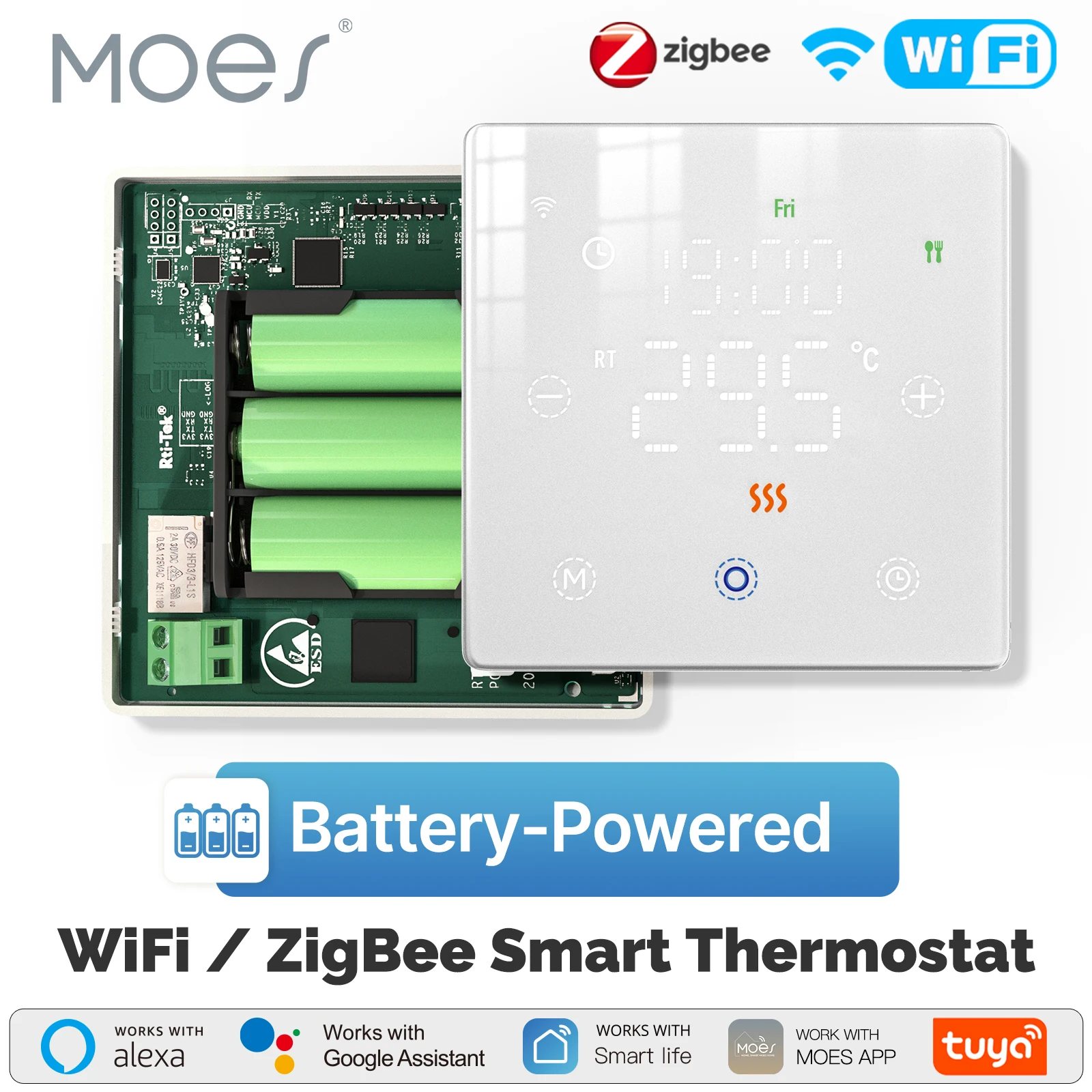 S72f0b88d4d96473bbf06d1858b9f7018G.webp Termostato MOES Tuya WiFi
